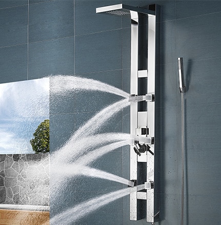 shower panel reviews