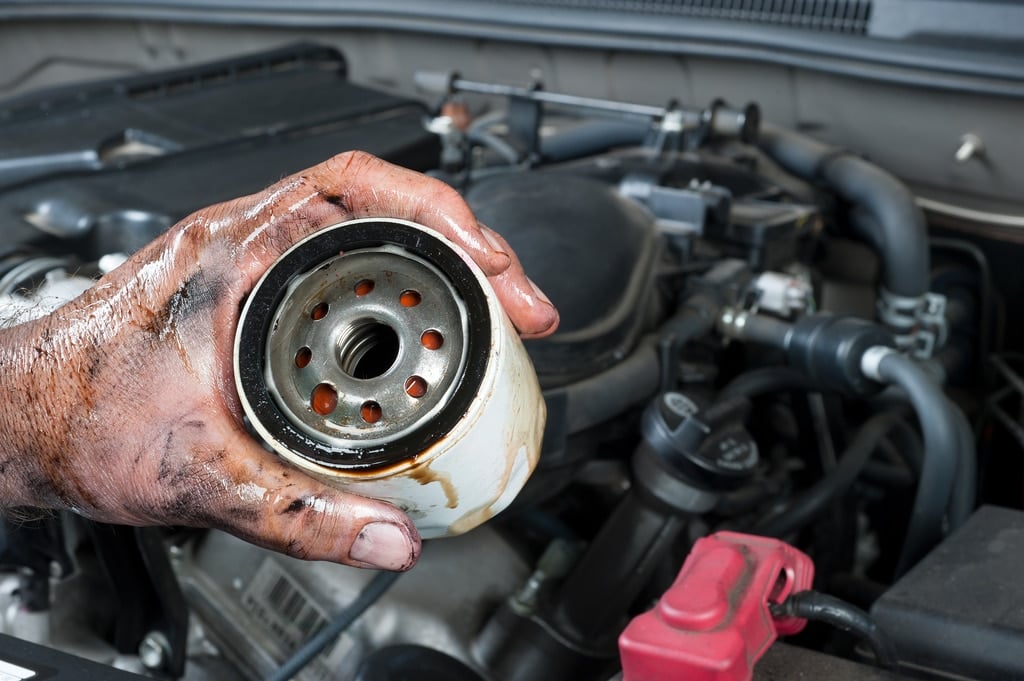 changing oil filters