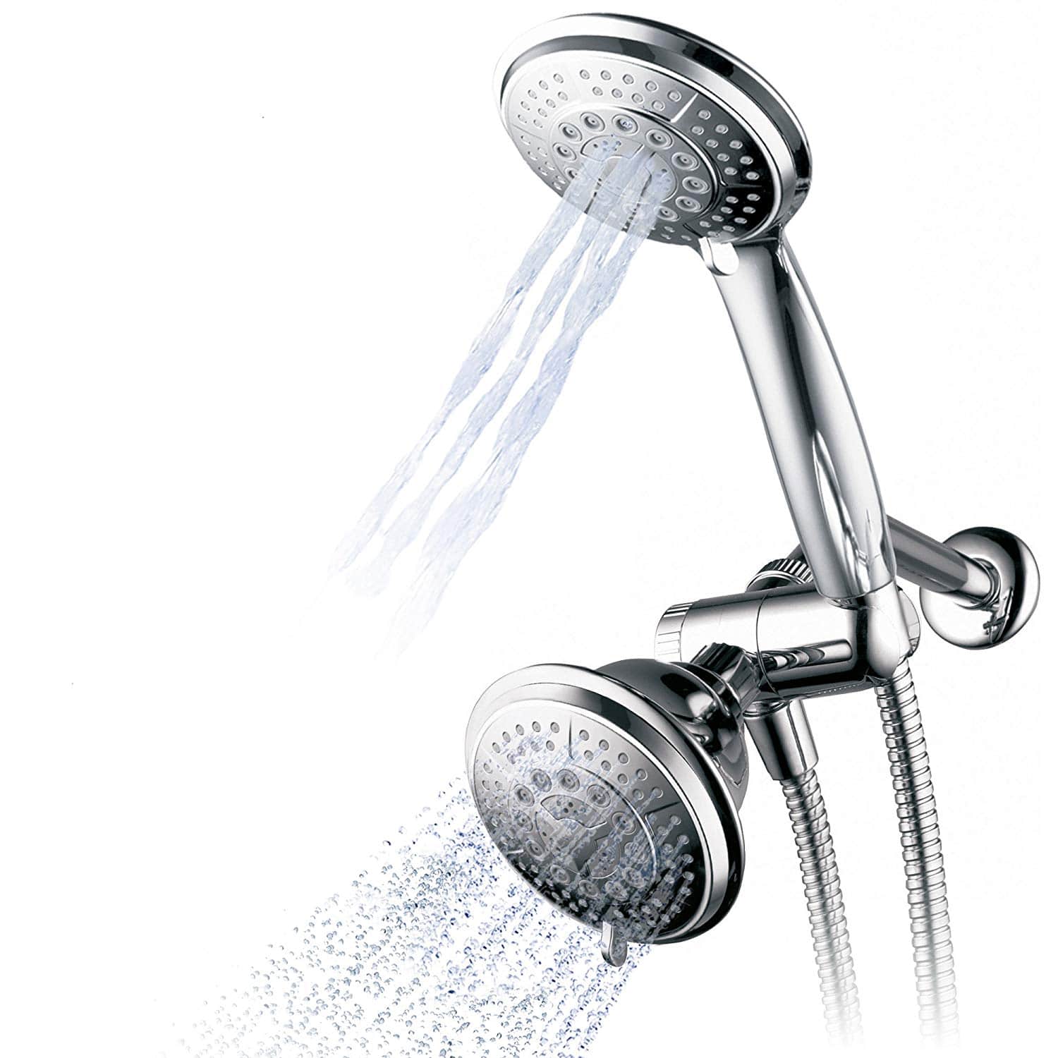 7 Best Dual  Shower  Head  Reviews Amazing 2 Person Bathing