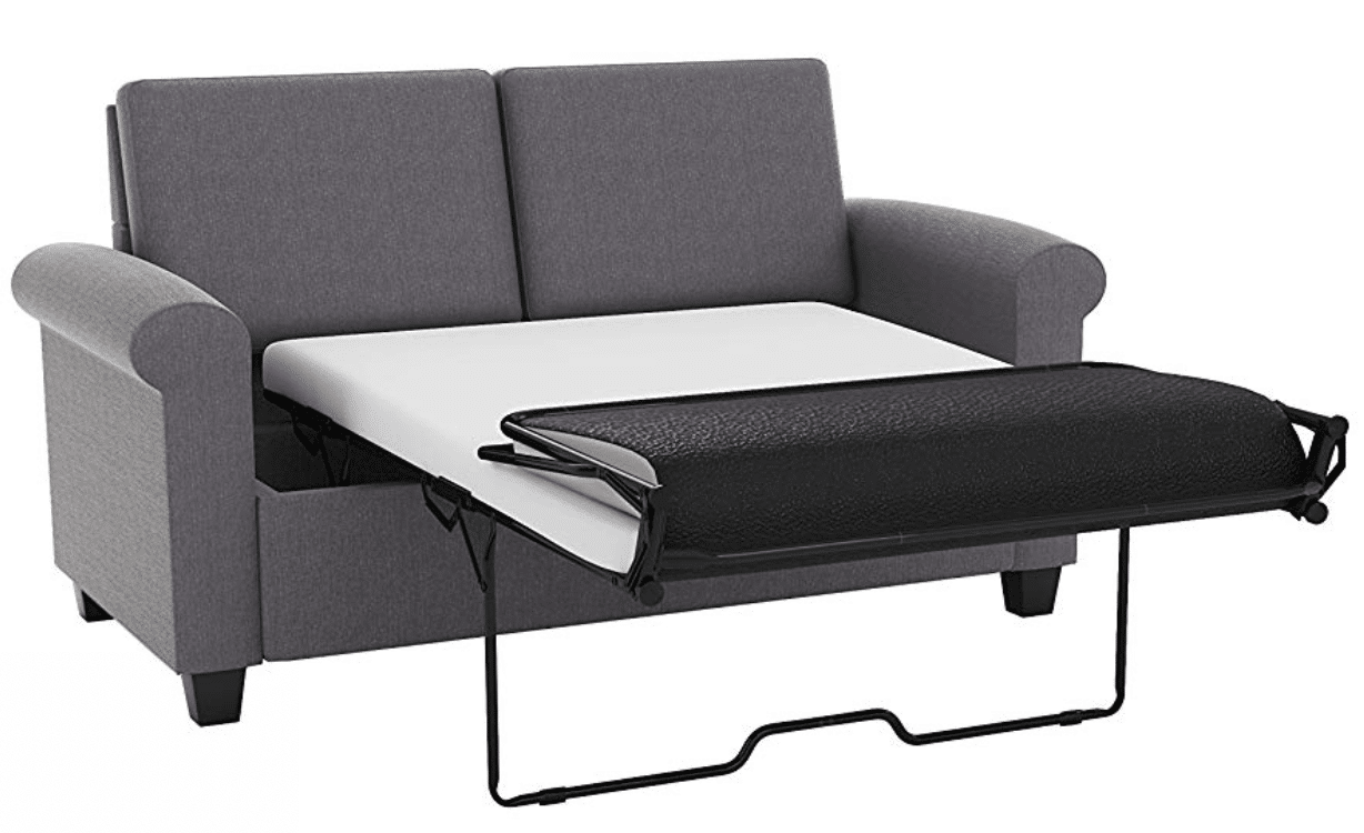 sleeper sofa canvas mat beneath mattress