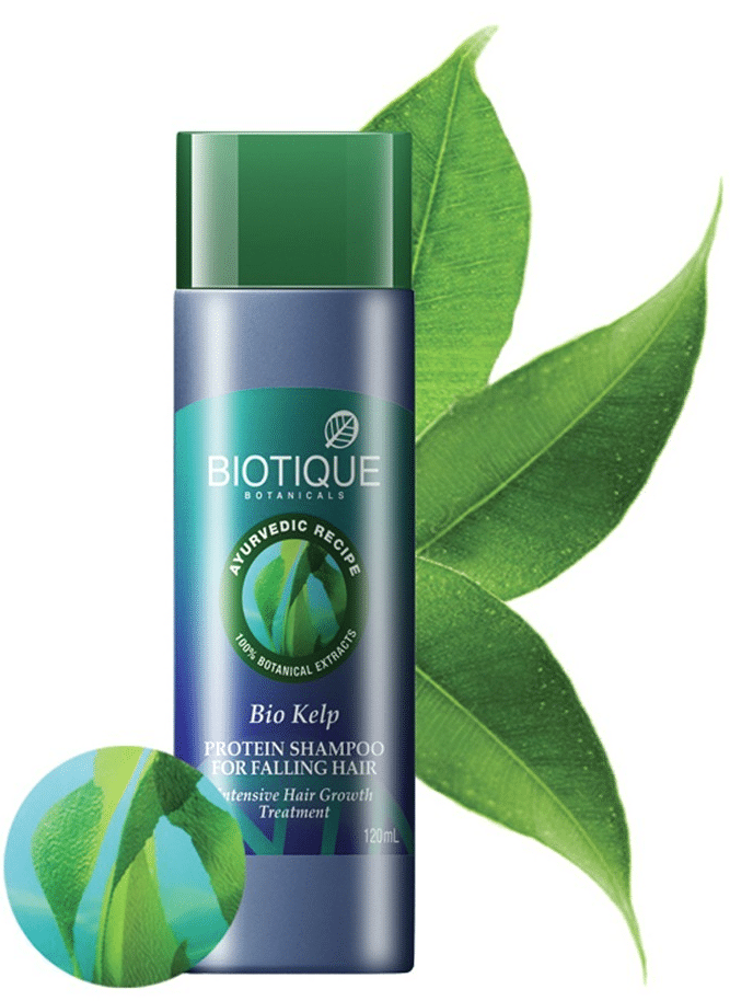 Biotique Bio Kelp Protein Shampoo For Falling Hair For Intensive Hair Growth