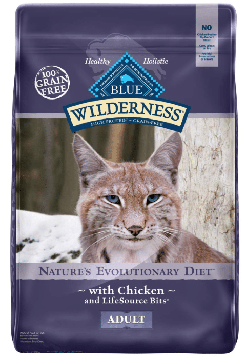 Blue Buffalo Wilderness High Protein Grain Free, Natural Adult Dry Cat Food
